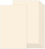 8.5x14 Cream Cardstock 80lb 100 Sheets by Goefun