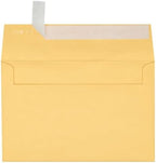 LUXPaper A9 Invitation Envelopes | Peel & Press | 5 3/4" x 8 3/4" | Gold Metallic | 80lb. Text | 500 Qty by LUXPaper
