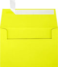 LUXPaper A4 Invitation Envelopes | Peel & Press | 4 1/4" x 6 1/4" | Citrus Yellow | 80lb. Text | 1,000 Qty by LUXPaper