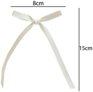 200pcs Satin Ribbon Bow Cake Topper Pink Blue Purple Decorations - Image 3
