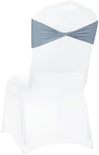 MDS Pack of 125 Spandex Chair Sashes Without Slider Buckles – Dusty Blue - Image 5