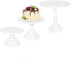 3 Pack Metal Cake Stand, 8 10 12 Inch Tiered Display by FEOKUMO