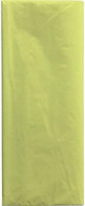 Jillson & Roberts 20" x 26" Gift Tissue, Neon Yellow (96 Folded Sheets) by JillsonRoberts