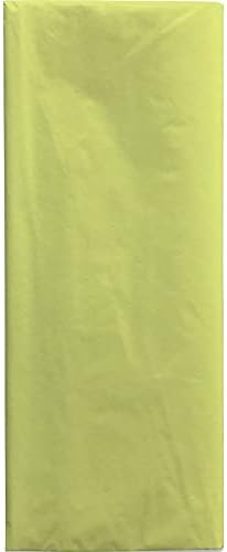 Jillson & Roberts 20" x 26" Gift Tissue, Neon Yellow (96 Folded Sheets) by JillsonRoberts