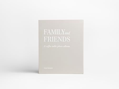 Printworks Family and Friends Photo Album – Elegant Beige Coffee Table Book for Photos and Notes – Large 30-Page Keepsake Memory Book – Thoughtful Gift Idea - Image 3