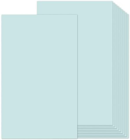 Goefun Blue Cover Stock 8.5x14 Thick Paper 100 Sheets by Goefun