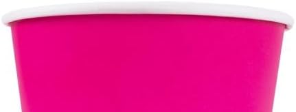 Karat [16oz - 1000 ct Paper Ice Cream Cups & Soup Bowls for Hot/Cold Food - Ideal for Soup, Ice Cream, Gelato, Yogurt and Snacks - Pink - Image 3