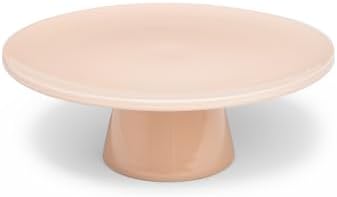 THE Cake Stand, 10 Inch Ceramic Pedestal Dessert Stand, Rose by Unknown