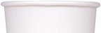 Karat [6oz - 1000 ct] White Paper Food Container for Hot or Cold Food, Ice Cream, Noddles and Salad, 96mm (C-KDP6WU) - Image 2