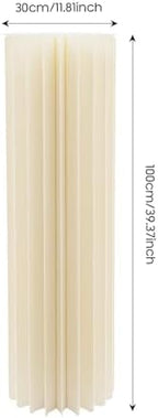 2Pcs Cylinder Stands for Party Foldable Cardboard Centerpiece Display Round Stands Centerpiece Cake Pedestal Stand 100LBS for Wedding Party Birthday Decor 100cm High (2Pcs) - Image 7