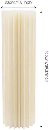 2Pcs Cylinder Stands for Party Foldable Cardboard Centerpiece Display Round Stands Centerpiece Cake Pedestal Stand 100LBS for Wedding Party Birthday Decor 100cm High (2Pcs) - Image 7