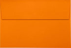 LUXPaper A8 Invitation Envelopes | Peel & Press | 5 1/2" x 8 1/8" | Mandarin Orange | 80lb. Text | 250 Qty - Image 2