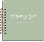 Nuts & Bolts Paper Co. Growing You Personalized Pregnancy Journal Memory Book - Record Pregnancy Memories and Moments with Your Baby Girl or Boy in this Photo Journal Scrapbook Album by NutsBoltsPaperCo