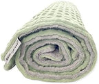 MEG ORIGINAL Minky Dot Baby Blanket Green/Gray (Crib (30 x 51 in)) - Image 6