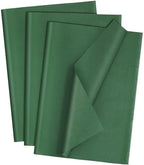 Teling 500 Sheets Tissue Paper for Gift, Forest Green, 14 x 20 Inch by Teling