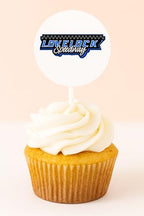 Custom Photo Cupcake Toppers, Plastic Personalized Cupcake Picks 2x4 Inches, Upload Up to 4 Photo's, American Made (Circle Shape) (300) - Image 6
