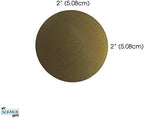 My Scratch Offs 2 in Gold Round Scratch-Off Stickers, 5000 Pack - Image 2