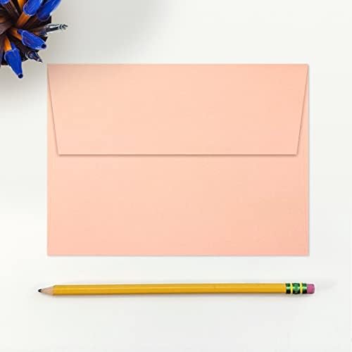 LUXPaper A7 Invitation Envelopes | Peel & Press | 5 1/4" x 7 1/4" | Blush Pink | 80lb. Text | 250 Qty - Image 4