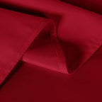 sancua 6 Pack Red Tablecloths 60x102 Inch for 6 Feet Rectangle Tables - Image 5