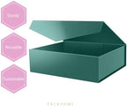 PACKHOME 3 Extra Large Green Gift Boxes Magnetic Lids 17x14.5x5.5in - Image 6
