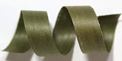 Natural Cotton Curling Ribbon for Gift Wrapping | 100% Biodegradable Holiday Gift Ribbons for Presents & Ribbons for Crafts | Green Colored Curling Ribbon | 3/16, 1/2 & 5/8 Inch (Fern) by CreamCityRibbon
