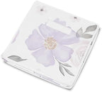 Sweet Jojo Designs Purple Watercolor Floral Girl Small Fabric Toy Bin Storage Box Chest For Baby Nursery or Kids Room - Lavender, Pink and Grey Shabby Chic Rose Flower - Image 4