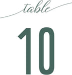 Number Design Table Number Cards Double Sided Party Table Numbers for Reception Baby Shower Anniversary Birthday Bridal Party 5x7 100 Pcs by Unknown