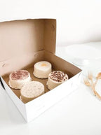 White Bakery Pastry Boxes - 8 x 8 x 4 Inches - White Kraft Paperboard for Home or Retail - Eco Friendly Paper Cardboard Recyclable for Pastries, Cookies, Cakes, Pies, Gift Box, Baby Shower (200) - Image 5