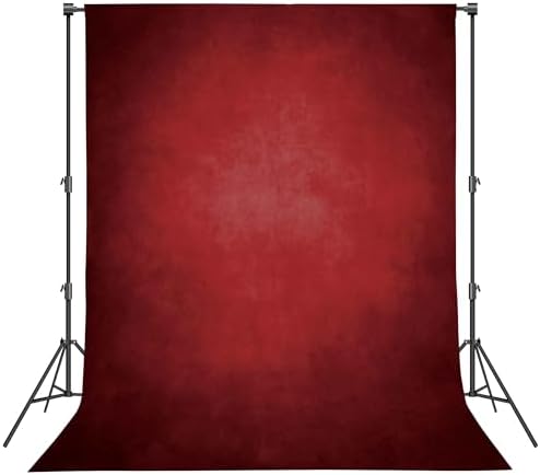 Abstract Photography Backdrop for Photoshoot 8x10ft,Red,No Stand by Haboke