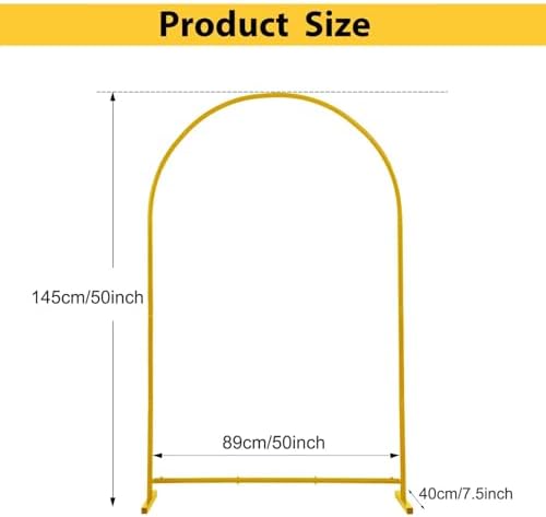 Wedding Welcome Sign Holder, 89”x35”x 16” Welcome to Our Wedding Sign Adjustable Display Stand ,Gold Easel Stand Personalized for Baby Bridal Shower Sign - Image 2