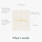 Duncan & Stone Dear Daughter Journal, Mom Memory Book, Gray, 230pg - Image 4