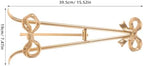 ARTIBETTER Bow Plate Stands Metal Cookbook Display Easel with Foldable Leg - 16" Tall Gold Decorative Platter Holder for Kitchen Table Centerpiece Birthday Baby Shower Wedding - Image 7