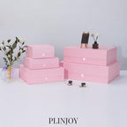 Extra Large Pink Gift Box 3 Pack 16.5x14x5.5 Inches,Gift Boxs for Presents with Lid Magnetic Closure Collapsible,Bridesmaid Proposal Box,Birthday, Christmas,for Clothes and Large Gifts - Image 2