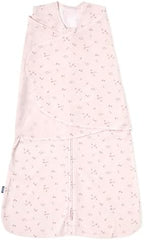 HALO 100% Cotton Sleepsack Swaddle, 3-Way Adjustable Wearable Blanket, TOG 1.5, Pink Floral, Newborn, 0-3 Months by HALO