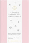 Promptly Journals, A Complete Childhood History: From Pregnancy to 18 Years Old (Blush Pink, Leatherette) | Baby Book and Pregnancy Journal | Baby Memory Book by PromptlyJournals