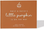 Little Pumpkin Baby Shower Guest Book – Fall Harvest Sign In Memory Keepsake Album by Unknown