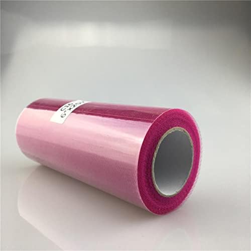 PuLAif Organza Tulle Fabric Roll 22m x 15cm Multicolor Wedding Baby Shower Party Decoration(Rose Red) by Unknown