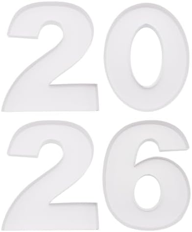 15in Cardboard Number Shape Box Fillable Tray, Food Charcuterie Board, Cupcake Sweet Party Decor (Number 2026) - Image 2