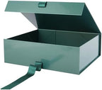 PACKHOME Extra Large Green Gift Box with Ribbon Magnetic Lid 17x14.5x5.5in by PACKHOME