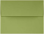 LUXPaper A4 Invitation Envelopes | Peel & Press | 4 1/4" x 6 1/4" | Avocado Green | 70lb. Text | 1,000 Qty - Image 2
