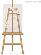 Andaz Press Custom Large Boho Dried Floral Personalized Acrylic Welcome Sign, 16" x 24", Gender-Neutral Signage for Baby Sprinkle, Fall Baby Shower Decorations - Image 3