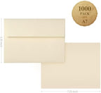 1000 Pack Goefun Cream Envelopes 5x7 - Image 2