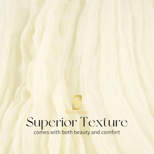 18 Pack Ivory Cheesecloth Table Runner 17x108 Inches Boho Home Decor - Image 4