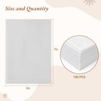 100 Vellum Paper Envelopes for Invitations, 5X7 Inch Pre-Folded Wedding, Birthday & Baby Shower Invitation Wrappers with Wax Seals - Image 5