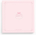 Lucy Darling Bowkissed Blush Baby Memory Book – First Year Journal, 5-Year Milestone Scrapbook & Photo Album – Keepsake for Baby Boy or Girl – Ideal Gift by LucyDarling