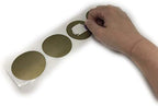 My Scratch Offs 2 in Gold Round Scratch-Off Stickers, 5000 Pack - Image 3