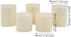 Cylinder Cardboard Stands for Party, Set of 5 - 11.8"+15.7" - Image 2