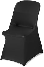 VEVOR Chair Covers, Polyester Spandex Chair Cover, Stretch Slipcovers for Wedding Party Dining Banquet Flat-Front Chair Covers (Black-c-XL, 30PCS) by VEVOR