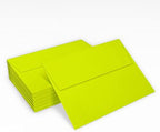 LUXPaper A7 Invitation Envelopes | Peel & Press | 5 1/4" x 7 1/4" | Wasabi Green | 80lb. Text | 500 Qty - Image 5