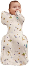 Love to Dream Swaddle Up, Baby Sleep Sack | 1.0 TOG, 13-19 lbs, Space Dinos by LoveToDream